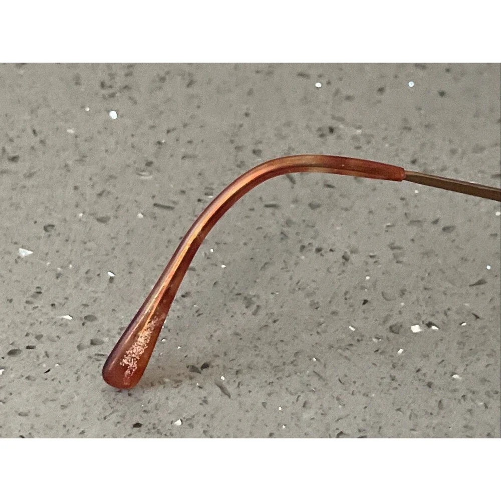 Titmus EXT6 Brown Eyeglasses Frames ONLY Titanium-100 INM C009 Z87 49-19 CS60